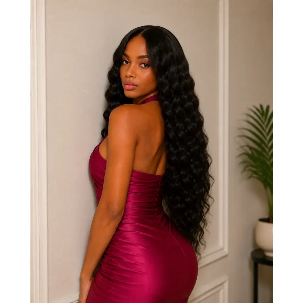 Deep Wave Curly Lace Front Wig